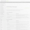 HTTP Status Messages